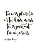Tu es partout, Victor Hugo le dit